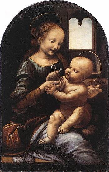 LEONARDO da Vinci Benois Madonna oil painting image
